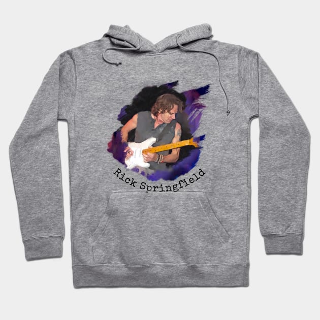 Rick Springfield in Concert Hoodie by Neicey